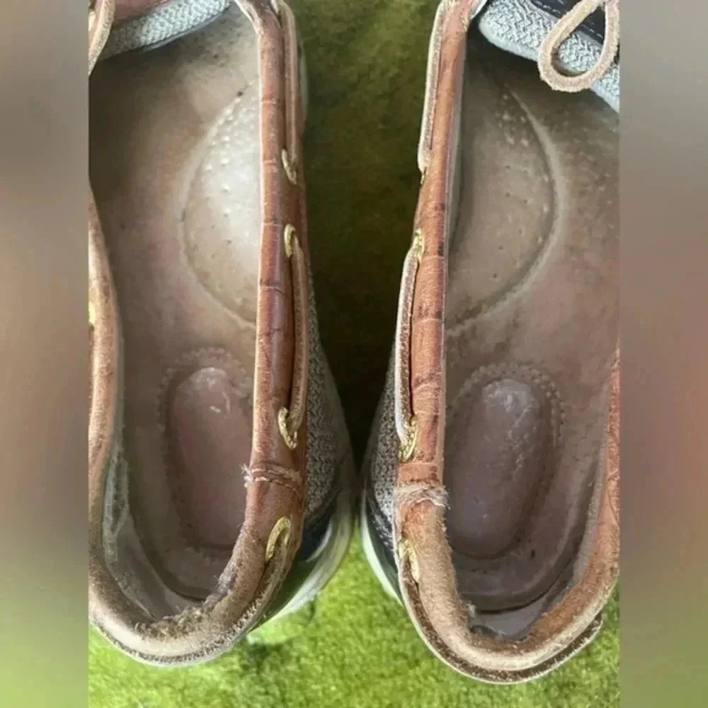 Leather Sperry‎ Top Sider Boat Shoes Loafers Size 7 GUC!